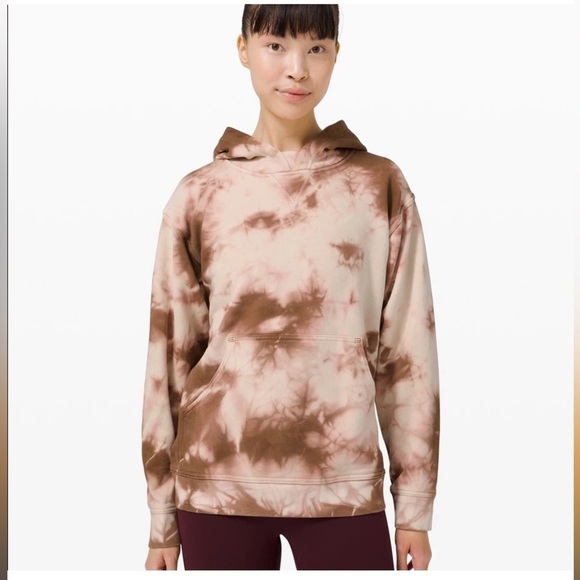 Lululemon All Yours Hoodie Tie Dye Size 6 - Picture 9 of 14